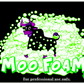 Foam Party solution. Color and appearance is glowing green when used with UV or Black lights. 