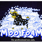 Foam Party solution. Color and appearance is Blue.